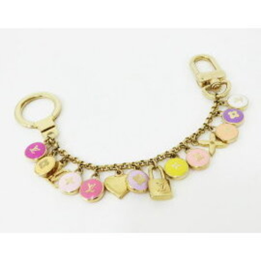 Louis Vuitton Porte Cls Chaine Pastilles Charm